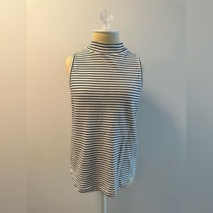 Women’s Mock Neck Sleeveless Top